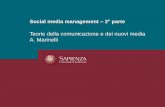 Teorie della comunicazione e dei nuovi media A. Marinelli · Paid media nei social network 30 • I social ad sono display ad visualizzati online che incorporano dati dell’utente
