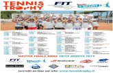 Locandina Trofeo Tennis 2017 · 22130 giugno 29 giugno 7 luglio tennis atheneo new tennis del greco tennis club petrarca country sport aveluno tennis club 2102 2000 tennis junior