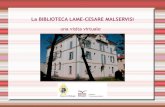 La BIBLIOTECA LAME-CESARE MALSERVISIbimu.comune.bologna.it/bilame/documenti/2017... · 2017. 1. 20. · La biblioteca insieme a Coop Adriatica zona 5 di Bologna propone tutti gli