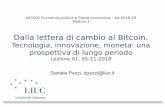 Dalla lettera di cambio al Bitcoin.danielepozzi.altervista.org/2018-19/cripto01.pdf · utilizzati come copia in qualità degradata, per esclusivo uso scientifico e didattico e senza