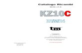 Motore Kart 125cc KZ10-C · Motore Kart 125cc KZ10-C v1.2 Tm Racing SpA Pag. 2 di 14 Change log: Data ITA ENG 21.03.2015 Tav. 07 Pos. 14 Nuovo codice 19070 (vecchio codice 19063)