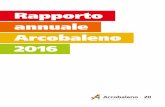 Rapporto annuale Arcobaleno 2016...Compito dei gruppi di lavoro è attuare le scelte strategiche, identificare sinergie tra la CTA e le singole imprese di trasporto e agire in modo