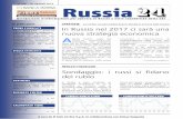 In Russia nel 2017 ci sarà una nuova strategia economica A · 2016. 6. 20. · Pietroburgo (SPIEF-2016) dimostra che si può andare oltre le sanzioni, potenziando le relazioni economiche