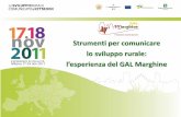 Strumenti per comunicare lo sviluppo rurale: l’esperienza ...enrd.ec.europa.eu/enrd-static/fms/pdf/AB8B38A1-BB...Il GAL Marghine coinvolge 10 comuni del Centro Sardegna (Prov. Nuoro),