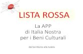Workflow Osservatorio BB.CC.ItaliaNostra€¦ · •La mappa interattiva dei siti segnalati (di pubblica fruizione in sola lettura) •I progetti e le campagne di Italia Nostra, alimentati