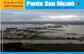 STEFANO ZERBETTO EDITORE Comune Ponte San Nicolò · 2011. 5. 30. · Cronistoria dell’alluvione 5 LE CONSEGUENZE ECONOMICHE DEL GRAVE EVENTO Alluvione: danni per quasi 8 milioni