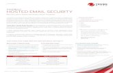 Trend Micro HOSTED EMAIL SECURITY · 2015. 7. 14. · I clienti Hosted Email Security sono coperti da un Service Level Agreement (SLA) contrattualmente vincolante. Se non siete soddisfatti