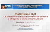 Piattaforma H2IT La situazione europea e nazionale relativa a … · 2013. 7. 15. · AM-MC/2013/H2 Regione Toscana/10.7.2013 2 Contenuto Il quadro Europeo: Il ruolo della FCH-JU