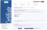 » Produzione Motori elettrici e Tergicristalli - OSLV Italia · 2018. 12. 3. · 1997-09-01 2018-03-02 EA. 19, 22 Certificato del Sistema di Gestione per la Qualità ISO 9001 Si