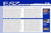 ESZ 74 News 74_it.pdf · 2017. 9. 28. · E " ˙ˆ S˜ ˆ ˝ ˙ˆ -Notiziario quadrimestrale Echi da camera S t e f a n o G e r v a s o n i Tre novità rielaborano suggestioni eterogenee,