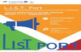 L.I.S.T. Port - ANCI Liguria...La valutazione e l’attuazione della direttiva hanno dimostrato diverse aree in cui sono necessarie attività per ridurre l’impatto del rumore sulla