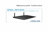 DSL-N12U - Asusdlcdnet.asus.com/pub/ASUS/wireless/DSL-N12U_B1/I7218_DSL... · 2019. 3. 9. · • Capacità wireless IEEE 0 .11 b/g/n • Servizio TCP/IP • Browser web, come Internet
