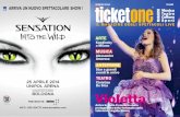 Violetta - TicketOne Magazine · artisti da Facebook puoi ascoltare i brani degli artisti grazie ... 90 Come comprare i biglietti con TicketOne 92 I 1000 punti vendita TicketOne 6