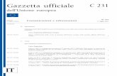 Gazzetta uff iciale C 231 - Sipotra · 2017/C 231/31 Causa T-481/16 RENV: Ordinanza del Tr ibunale del 17 maggio 2017 — Cuallado Mar torell/ Commissione («Funzione pubblica —