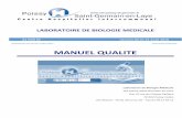 LBM DU CHIPS - LABORATOIRE DE BIOLOGIE MEDICALE · 2016. 9. 13. · MANUEL QUALITE - Page 6 sur 30 A1 ENR 02 –Août 2016 Ce document ne peut être reproduit sans l’autorisation
