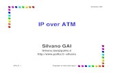 IP over ATM - unimi.ithomes.di.unimi.it/~gfp/Mult/Slides/1999-00/Gai/atm_ip.pdf · 2000. 1. 28. · Fornisce un indirizzamento ATM E.164 Non è associata ad un singolo gruppo di lavoro: