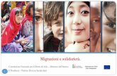 Migrazioni e solidarietà....MIGRAZIONI E SOLIDARIETÀ: 2006 –2019 LA PROTEZIONE INTERNAZIONALE. Il concetto di «protezione internazionale», previsto dal diritto dell’UE,è comprensivo