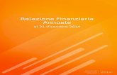 Relazione Finanziaria Annuale - FullSIX · RELAZIONE FINANZIARIA ANNUALE AL 31 DICEMBRE 2014 RELAZIONE SULLA GESTIONE 4 Principali dati economici e finanziari 5 Informativa per gli