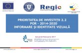 PRIORITATEA DE INVESTIȚII 2.2 POR 2014-2020 INFORMARE ȘI ...regio-adrcentru.ro/wp-content/uploads/2017/01/4.-Prezentare-Manua… · PRIORITATEA DE INVESTIȚII 2.2 POR – 2014-2020