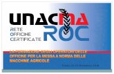 Trento 22-23 Novembre 2018 - Trentino Salute · un,xcm unione nazionale dei commercianti di macchine agricole macchina matricola anno di costruzione re 0000003 oprah 205-42-24. 4.