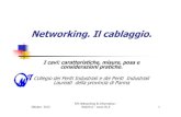 Networking. Il cablaggio. - rfc.it · RFc Networking & Informatica - rfc@rfc.it - 3 Presentazione: l’incontro L’incontro vuole focalizzarsi sulle problematiche di posa e connessione