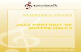 JAZZ PORTRAIT OF MISTER HALLS€¦ · Ed. Musicali ACCADEMIA2008 - Via Arno,16 - 67057 - Pescina (AQ) - Tel 3284854736 Webmail: info@accademia2008.it Website:
