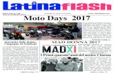 Anno XVI n° 146 Moto Days 2017 · 2017. 3. 19. · tana, Elisabetta Sirani, Frida Kahlo. Il terzo momento espositivo sarà qui a Sabaudia, al Museo Emilio Gre - co ed inaugurerà