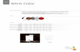 1121 Tetris Color - Top Light · Tetris Color Descrizione del prodotto: Collezione di lampade realizzate con diffusori di vetro curvo in lasta extrachiaro serigrafato bianco. La struttura