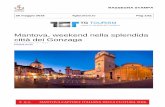 Mantova, weekend nella splendida città dei GonzagaMantova e Sabbioneta patrimoni mondiali dell’Unesco. RASSEGNA STAMPA 26 maggio 2016 Tgtourism.tv Pag 3/21 DA VEDERE PANORAMICA