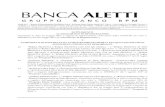 INVESTMENT CERTIFICATES - Certificates Banca Akros€¦ · Banca Akros S.p.A. In proposito si evidenzia che, i certificates che saranno in circolazione alla data del trasferimento