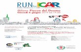 for - ICAR 2019Lombardia IN COLLABORAZIONE CON Affiliata a C.S.A.In. Università degli Studi di Milano PARTENZA e ARRIVO Giovedì 6 giugno 06/06/2019 18.30 - 20.00 A E ORA 18.30 -
