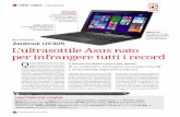 Zenbook UX305 L’ultrasottile Asus nato per infrangere ...index-of.co.uk/Magazines/2015/289APR/022-023_FL_HW_Asus_289.pdfridotto, buone prestazioni, lunga au-tonomia e prezzo abbordabile.