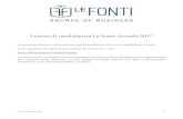 Lettera di candidatura Le Fonti Awards 2017 · Lettera di candidatura Le Fonti Awards 2017 La presente lettera è valida sia come auto candidatura che come candidatura di terzi. Per