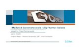 I Modelli di Governance nelle «Big Pharma» ItalianeI Modelli di Governance nelle «Big Pharma» Italiane Modelli in Chiesi Farmaceutici Marco Zibellini Direttore Medico – Divisione