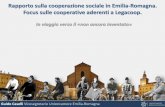 Rapporto sulla cooperazione sociale in Emilia-Romagna ......Cooperative sociali in Emilia-Romagna. La revisione dell’alo regionale 44% 89% 74% 62% 30% 8% 18% 15% 13% 3% 4% 3% 13%