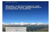 Studio sull’immagine del marchio delle destinazioni ......13 destinazioni alpine e 4 regioni di paesi esteri confinanti. Cià Regioni Desnazioni alpine Regioni conﬁnan- Ascona