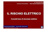 IL RISCHIO ELETTRICO - icvoltalatina.edu.it€¦ · Progetto Scuola Sicura 2005/2006 - Intervento INAIL: il Rischio elettrico P. I. Alberto Del Grande INAIL Lazio – CTE slide n.