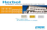 Herboflex: sistema elastomerico per facciate · 2019. 1. 18. · 3 Indice 4 Introduzione Un innovativo sistema elastico anticrepa. 6 Tipi di fessurazioni e crepe nell’intonaco o