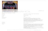 ANDY WARHOL restelli art co.€¦ · Absolut Vodka 1985 Cm. 150,00 x 120,00 Firmata sul fronte in basso a destra, non numerata. Pubblicata sul catalogo ‘Andy Warhol The Complete