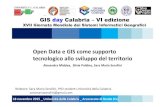 Open Data e GIS come supporto tecnologico allo sviluppo ...mapdesignproject.tecaitalia.it/images/GIS_Day/SLIDE/Serafini.pdf · Open Data e Gis come supporto tecnologico allo sviluppodel