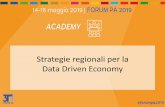 Strategie regionali per la Data Driven Economy · HOMER 11 DESCRIZIONE Il progetto Interreg Med Homer si è connotato come esperienza e pilota per la raccolta, l'armonizzazione e
