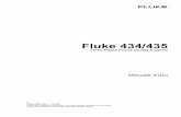 0master - EMCTEST · Fluke 434/435 Manuale d'Uso 1-2 Garanzia limitata e limitazione di responsabilità Ogni prodotto Fluke è garantito esente da difetti materiali e nella manodopera