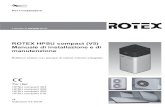 ROTEX HPSU compact (V5) Manuale di installazione e di ...€¦ · v platném zn ní. 15 Smjernice, kako je izmijenjeno. 16 irányelv(ek) és módosításaik rendelkezéseit. 17 z