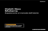 Habit Neo Moterra - Cannondale Bicycle Corporation · 2019. 11. 29. · 137373 Rev 1. 3 Habit Neo / Moterra - Supplemento al manuale dell’utente Italiano Uso Previsto L’uso previsto