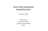 Centro Studi Confindustria Scenari Economici · forward rate. Sources: Bloomberg; and IMF staff calculations.-0,5 0,0 0,5 1,0 1,5 2,0 ... 100 110 120 0 10 20 30 40 50 60 70 80 90