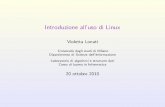 Introduzione all'uso di Linuxlonati/algopig/1617/materiale/lucidi-linux.pdf · Violetta Lonati - Introduzione all’uso di Linux - 20 ottobre 2010 3/18. Nelle aule sigma/tau I Dual