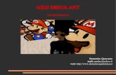 NEW MEDIA ART - domenico quarantadomenicoquaranta.com/public/pdf/SY_NMA_GENOVA0708.pdf · 2. New Media Art – Definizione e caratteristiche Con il termine New Media Art si possono