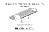 GRAPHITE MK2 2000 W - GRIVEN...4.1 Imballo Controllate attentamente il contenuto della scatola e, in caso di danni al prodotto, contattate il Vs. trasporta-tore. Nell’imballaggio