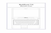 MultiBook F24 - ASRock Italian.pdf · 2013. 6. 25. · Uso della batteria Il PC Notebook è progettato per funzionare con un pacco batterie rimovibile Il pacco batterie consiste di