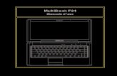 MultiBook F24 Italian.pdf · 2 Contenuti Sommario Sommario (segue) 1. Introduzione al PC Notebook Informazioni su questo Manuale d’uso 6